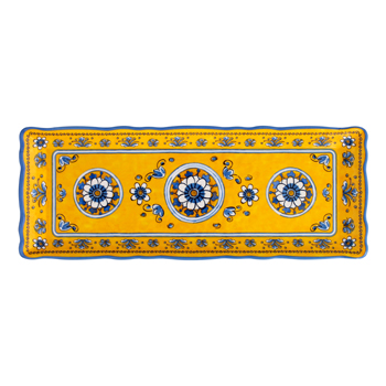 Le Cadeaux Baguette Tray Benidorm Yellow